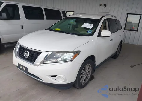 2014 Nissan Pathfinder S из США, поврежденный, VIN 5N1AR2MN4EC716333